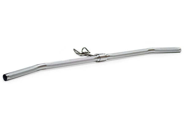 Latzugstange Aluminium mit T-Verbindungsstück und 3 Karabinerhaken
