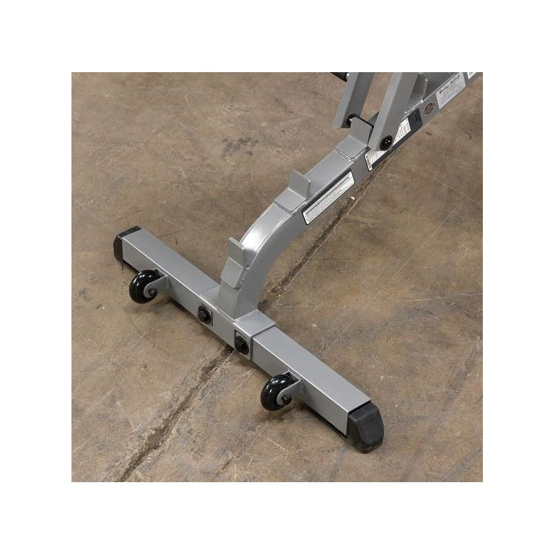 Set-Angebot - Body Solid Rack GPR370B mit Trainingsbank GFID31B, Bein-/Bizepsteil und 135kg Langhantel-Satz und SZ-Curl-Stange