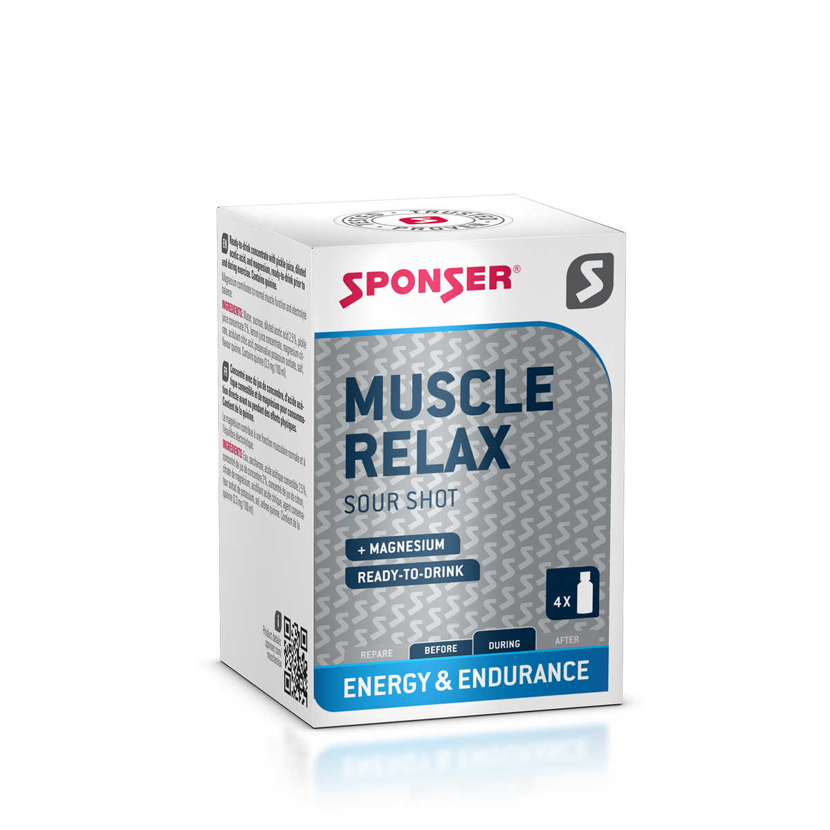 Sponser Muscle Relax Shot 4 x 30ml