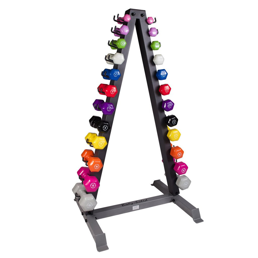 Body Solid Ständer für 24 Aerobichanteln GDR24B