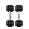 Body Solid Hexagon Kurzhanteln gummiert 1-50kg, paar (HEXRU)