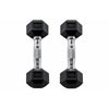 Body Solid Hexagon Kurzhanteln gummiert 1-50kg, paar (HEXRU)