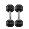 Body Solid Hexagon Kurzhanteln gummiert 1-50kg, paar (HEXRU)