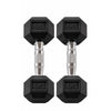 Body Solid Hexagon Kurzhanteln gummiert 1-50kg, paar (HEXRU)