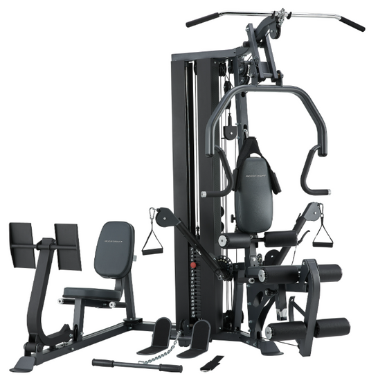 BodyCraft GX Multistation mit Beinpresse | Shark Fitness CH – Diamond Grey