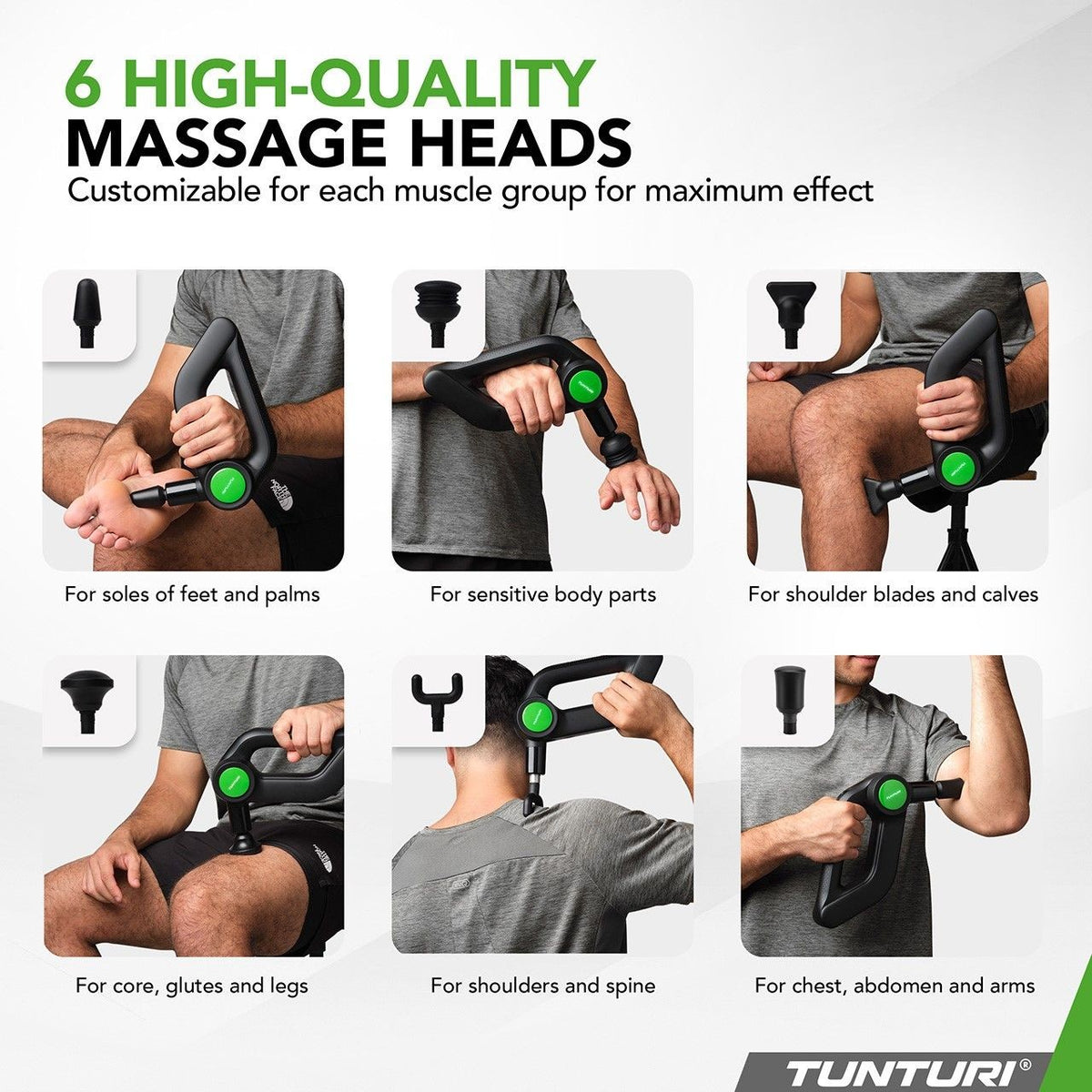 Tunturi MG70 Massage Pistole PRO