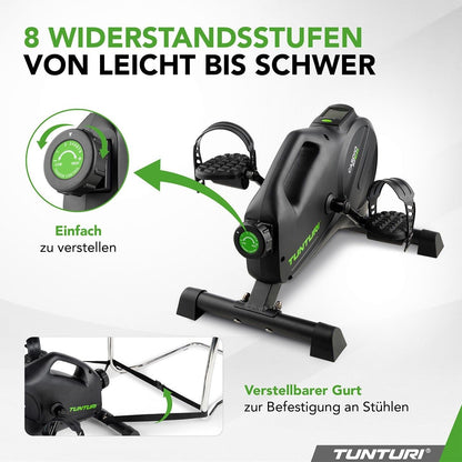 Tunturi M40 Cardio Fit Mini Heimtrainer mit Computer