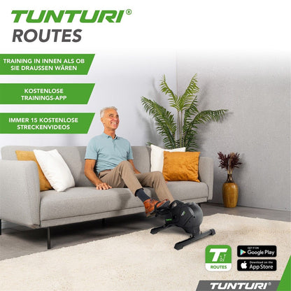 Tunturi M40 Cardio Fit Mini Heimtrainer mit Computer