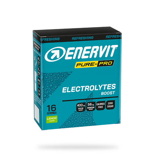Enervit Pure-Pro Electrolytes Boost, Lemon, 16 x 4g