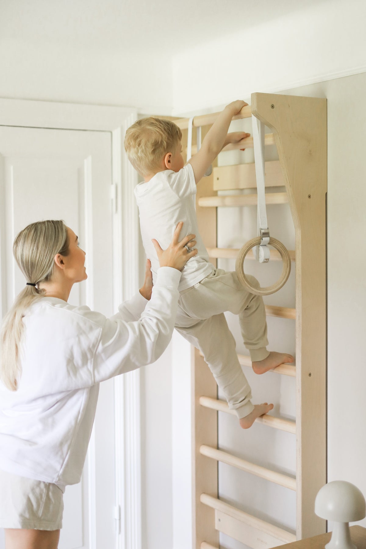 Fitwood Sprossenwand TAIMI braun