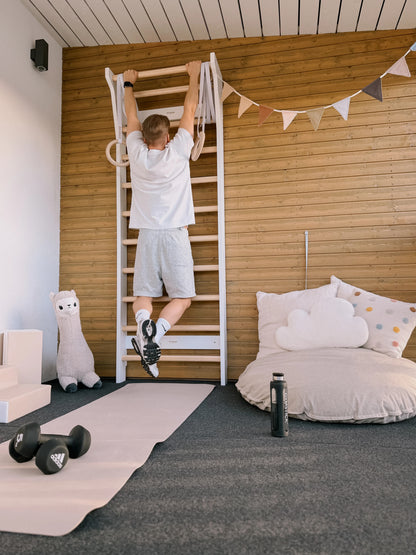 Fitwood Sprossenwand TAIMI braun