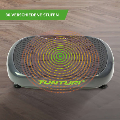 Tunturi V10 Cardio Fit Vibrationsplatte mit Hocker