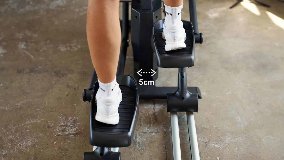 Hammer Maximum Ellipsentrainer E-Glide Acceleton