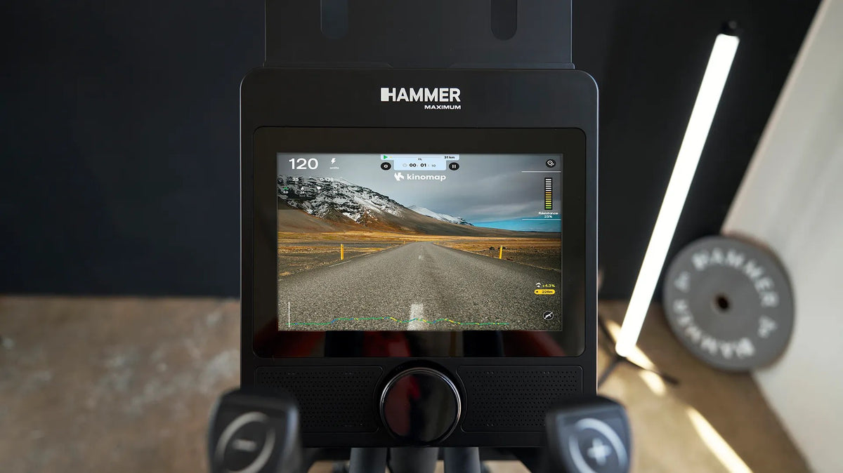 Hammer Maximum Ellipsentrainer E-Glide Acceleton