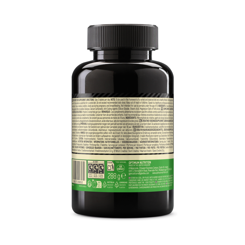 Creatine Monohydrate 180 Tabletten