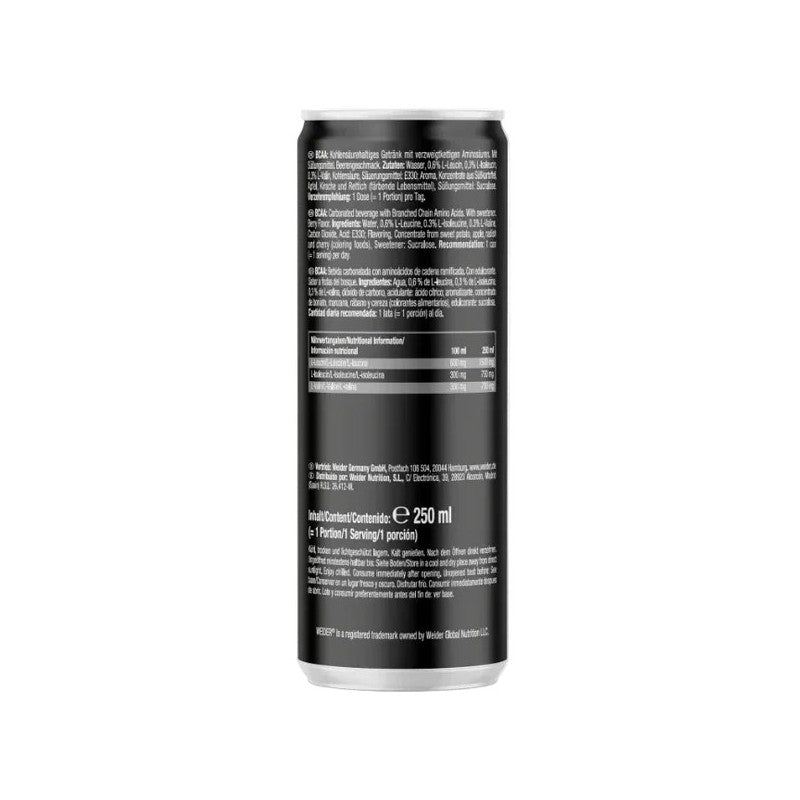 Weider Premium BCAA RTD-Ready to Drink 24 x 250ml
