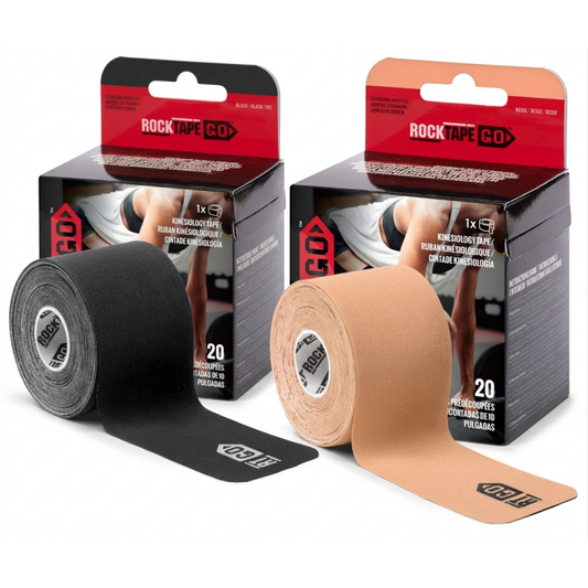 RockTape GO Standard Adhesive Pre-Cut Stripes – Kinesiologie Tape