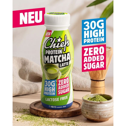 Chiefs Protein Drink Matcha Latte 8 x 330ml
