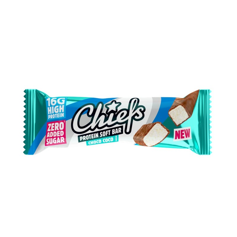Chiefs Protein Soft Bar Choco Coco 15 x 55g