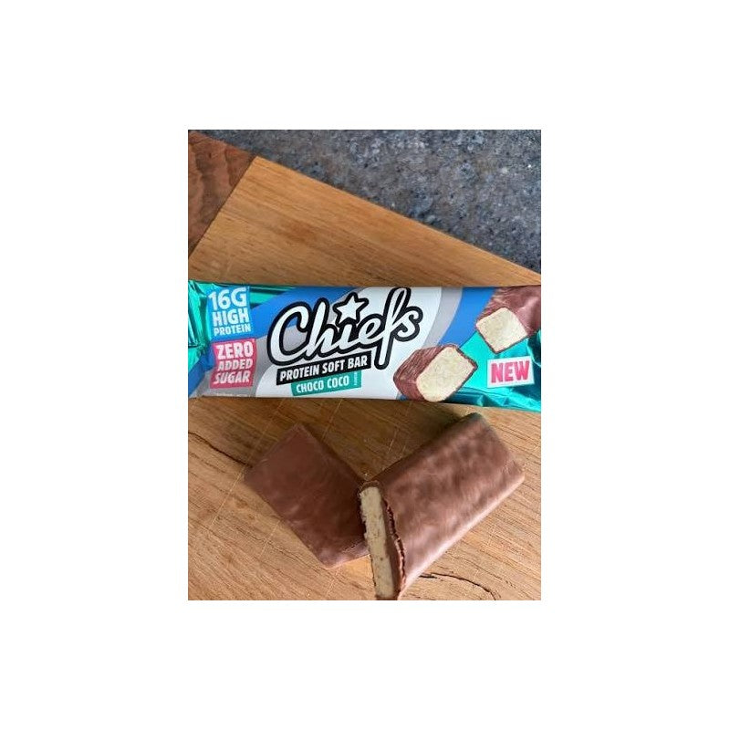 Chiefs Protein Soft Bar Choco Coco 15 x 55g