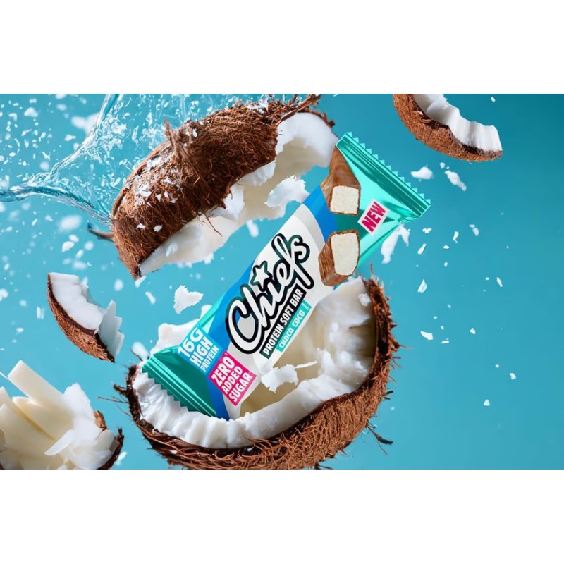 Chiefs Protein Soft Bar Choco Coco 15 x 55g
