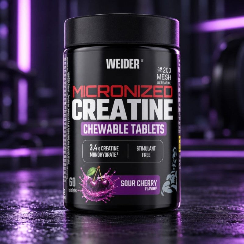 Weider Micronized Creatine Chewable Tablets 60 Tabs