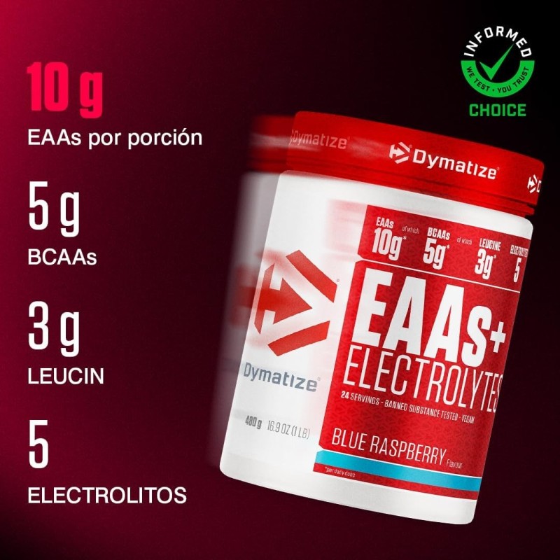 Dymatize EAAs + Electrolytes 480g Dose