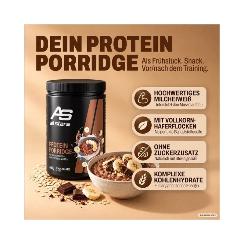 All Stars Protein Porridge 600g Dose